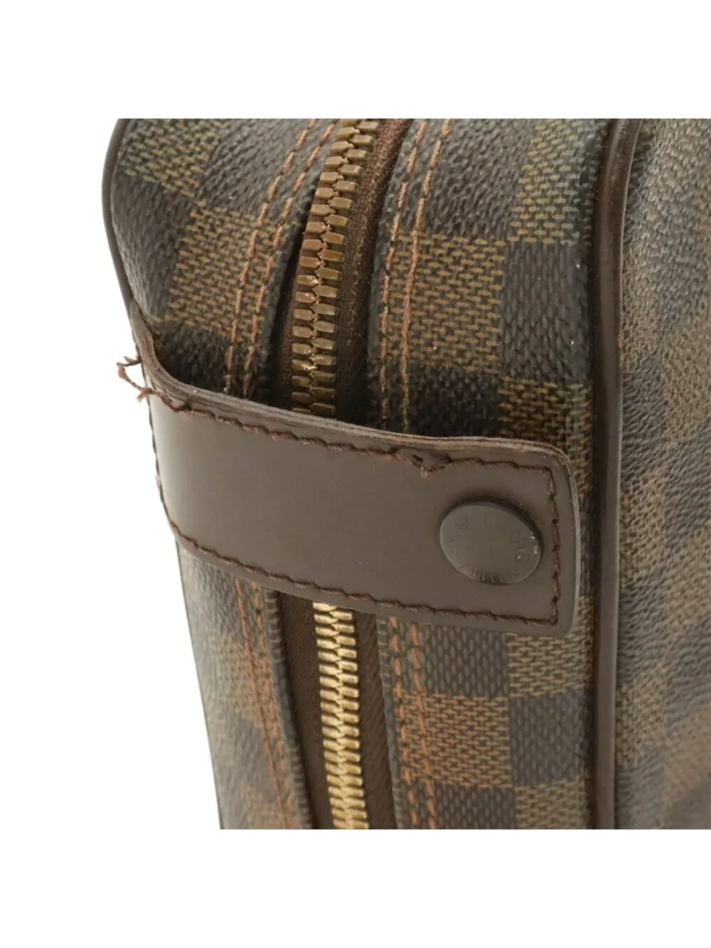 Louis Vuitton Damier Olaf PM Shoulder Bag Pochette